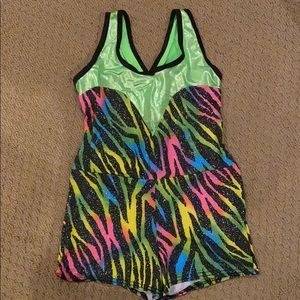 Multicolor Unitard